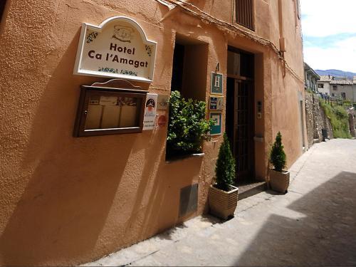Hotel Ca L'Amagat Bagá Eksteriør billede